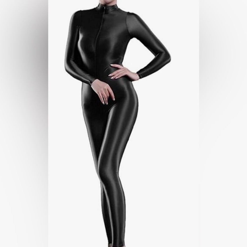 Skinz Lycra Full Body Suit with zip front